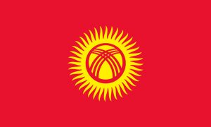 Flaga Kirgistanu